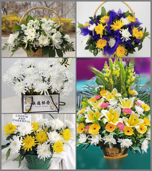 山东青岛胶州市胶西镇石家花园村白事提篮配送
